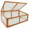 HECHT Serre En Bois Jardin Chassis De Couche Herba 100 X 40 X 60 Cm