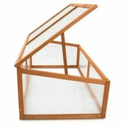 HECHT Serre En Bois Jardin Chassis De Couche Herba 100 X 40 X 60 Cm -Serre de jardin Boutique 10088656 4