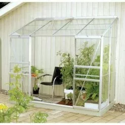 LAMS Serre Mélissa IDA 3300 De 3,30 M², Couleur Aluminium - Aluminium