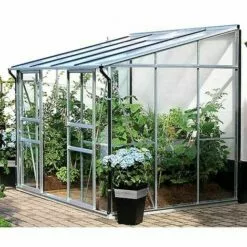 LAMS Serre Mélissa IDA 5200 De 4.90 M², Couleur Aluminium - Aluminium