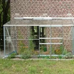 LAMS Serre Mélissa IDA 7800 De 7,20 M² , Couleur Aluminium - Aluminium