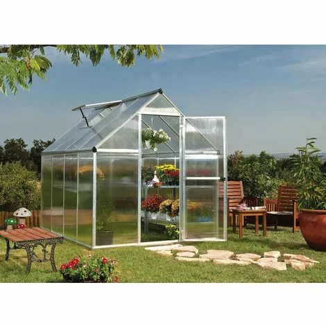 PALRAM Serre En Polycarbonate "Multiline" - 4,6 M² 2 PALRAM Serre En Polycarbonate "Multiline" - 4,6 M² – Image 2