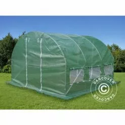DANCOVER Serre Tunnel 3x3x2m, 9m², Vert - Vert -Serre de jardin Boutique 12728251 4
