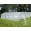 DANCOVER Serre Tunnel 4x8x2m, 32m², Transparent - Transparent