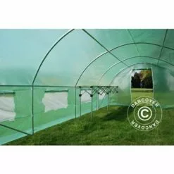 DANCOVER Serre Tunnel 4x8x2m, 32m², Vert - Vert -Serre de jardin Boutique 12728286 3
