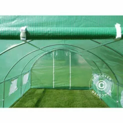 DANCOVER Serre Tunnel 4x8x2m, 32m², Vert - Vert -Serre de jardin Boutique 12728286 5