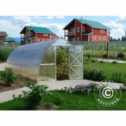 DANCOVER Serre En Polycarbonate, Arrow 5,2m², 2,6x2m, Argent - Argenté -Serre de jardin Boutique 12728337 4