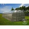 DANCOVER Serre Polycarbonate TITAN Arch 320, 24m², 3x8m, Argent - Argenté