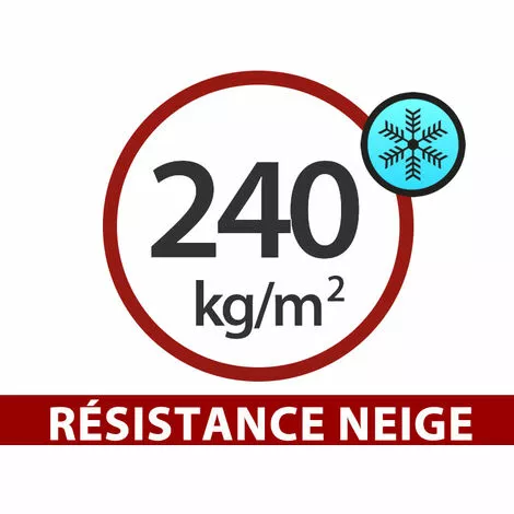 DANCOVER Extension Pour La Serre En Polycarbonate, Duo, 4m², 2x2m, Argent - Argenté 4 DANCOVER Extension Pour La Serre En Polycarbonate, Duo, 4m², 2x2m, Argent - Argenté – Image 4