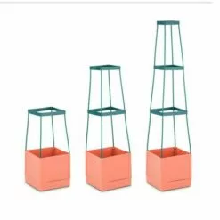 Waldbeck Tomato Tower Lot 2 Pots Plantes Tomates 25x150x25cm Tuteur Polypropylèn -Serre de jardin Boutique 12991085 4