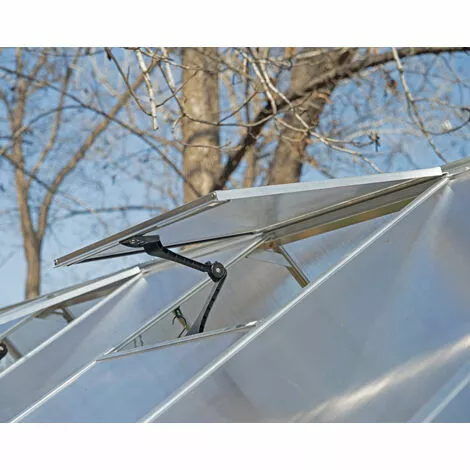 Palram - Canopia | Serre De Jardin Hybrid 4.6m² Argent 3 Palram - Canopia | Serre De Jardin Hybrid 4.6m² Argent – Image 3