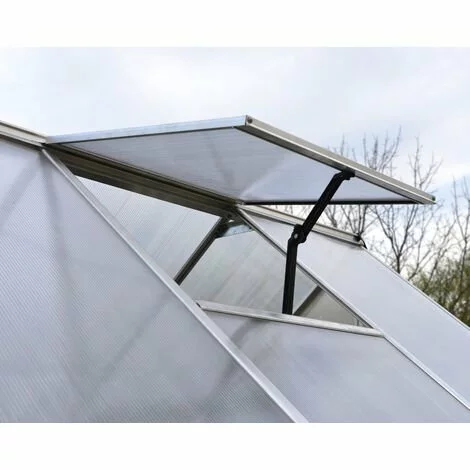 Palram - Canopia | Serre De Jardin Essence 9m² Argent 4 Palram - Canopia | Serre De Jardin Essence 9m² Argent – Image 4