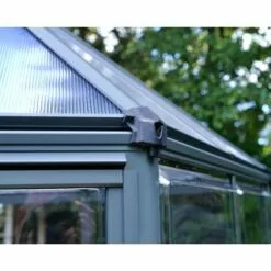 Palram - Canopia | Serre De Jardin Hexagonale Oasis 4m² Grise -Serre de jardin Boutique 13736077 3