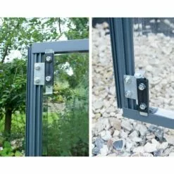 Palram - Canopia | Serre De Jardin Hexagonale Oasis 8.6m² Grise -Serre de jardin Boutique 13736078 3