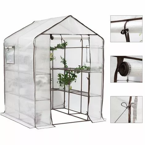 Sekey Serre De Jardin 143 X 143 X 195 Cm 2 Sekey Serre De Jardin 143 X 143 X 195 Cm – Image 2