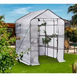 Sekey Serre De Jardin 143 X 143 X 195 Cm 9 Sekey Serre De Jardin 143 X 143 X 195 Cm -Serre de jardin Boutique 13755812 5