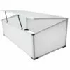VIDAXL Serre Sans Fond à 2 Trappes - Transparent