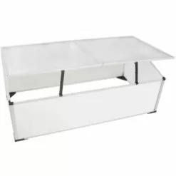 VIDAXL Serre Sans Fond à 2 Trappes - Transparent -Serre de jardin Boutique 14277915 2