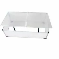 VIDAXL Serre Sans Fond à 2 Trappes - Transparent -Serre de jardin Boutique 14277915 3