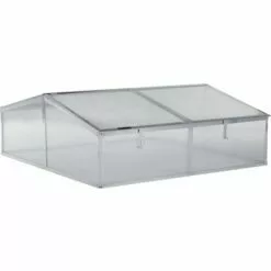 HABITAT ET JARDIN MINI SERRE DE JARDIN OU BALCON POLYCARBONATE ROSA