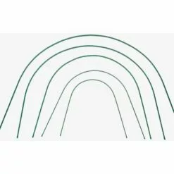 DIRECT FILET Lot De 10 Arceaux Rigides Plastifiés Pour Serre Tunnel | 1,20 M