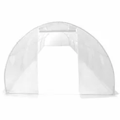 VidaXL Serre 27 M² 900x300x200 Cm - Blanc -Serre de jardin Boutique 14984526 4