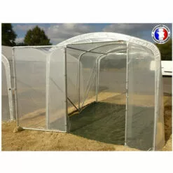 ATOUT LOISIR Serre Tunnel PRO-230 Larg 2.30 M, L 3 M, Façade 1 Porte Simple Et 1 Façade Pleine -Serre de jardin Boutique 15011859 3