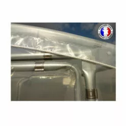 ATOUT LOISIR Serre Tunnel PRO-230 Larg 2.30 M, L 3 M, Façade 1 Porte Simple Et 1 Façade Pleine -Serre de jardin Boutique 15011859 5