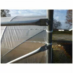 ATOUT LOISIR Serre Tunnel PRO-400 Larg 4 M , L 4 M, Façade 1 Porte Simple Et 1 Façade Pleine -Serre de jardin Boutique 15011876 4