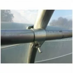 ATOUT LOISIR Serre Tunnel PRO-500 Larg 5 M, L 6 M, Façade 2 Portes Simples -Serre de jardin Boutique 15011904 5