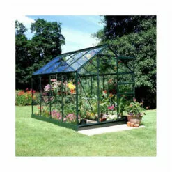 HALLS Serre En Verre Horticole Popular 86 - 5 M², Couleur Silver, Base Sans Base - Silver 8 HALLS Serre En Verre Horticole Popular 86 - 5 M², Couleur Silver, Base Sans Base - Silver -Serre de jardin Boutique 16255989 4