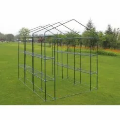 HABITAT ET JARDIN SERRE TOMATE PETUNIA- 4.4M² - 2.5 X 1.7 X 2.1 M - Vert. 6 HABITAT ET JARDIN SERRE TOMATE PETUNIA- 4.4M² - 2.5 X 1.7 X 2.1 M - Vert. -Serre de jardin Boutique 164994 3