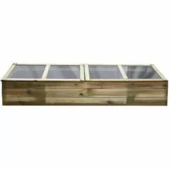 CÉMONJARDIN Serre Double Chassis En Bois Florence