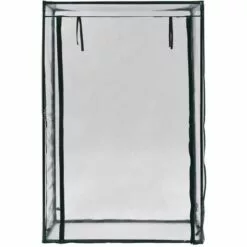 VidaXL Serre à Tomates 102x52x150 Cm - Transparent -Serre de jardin Boutique 17557173 4