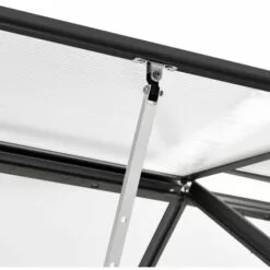 VidaXL Serre Anthracite Aluminium 7,03 M² - Anthracite -Serre de jardin Boutique 18800277 5