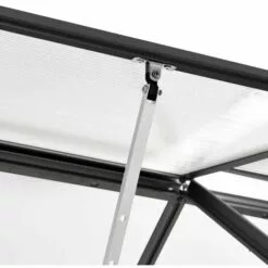 VidaXL Serre Avec Cadre De Base Anthracite Aluminium 4,75 M² - Anthracite -Serre de jardin Boutique 18800298 5