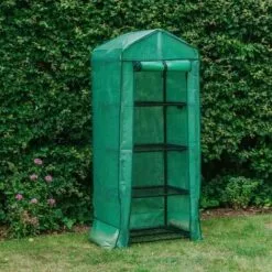 GROW IT Serre De Jardin 4 étages Avec Housse Grow Vert - Vert -Serre de jardin Boutique 19202386 3