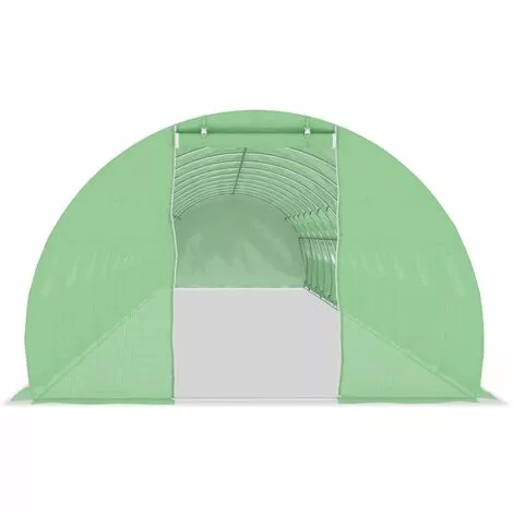 VidaXL Serre 54 M² 18x3x2 M - Vert 3 VidaXL Serre 54 M² 18x3x2 M - Vert – Image 3