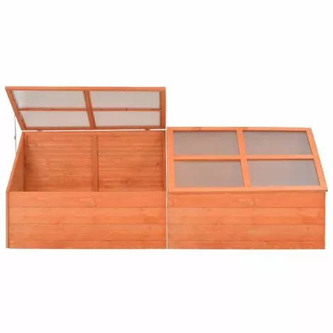 Topdeal Serre Bois 180 X 57 X 62 Cm 3 Topdeal Serre Bois 180 X 57 X 62 Cm – Image 3