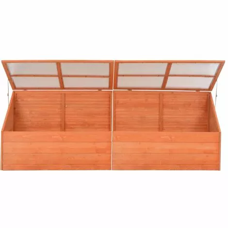Topdeal Serre Bois 180 X 57 X 62 Cm 4 Topdeal Serre Bois 180 X 57 X 62 Cm – Image 4