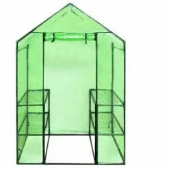 Topdeal Serre Avec 4 étagères 8 Topdeal Serre Avec 4 étagères -Serre de jardin Boutique 23681462 4
