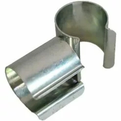 TECPLAST Lot De 20 Clips Pour Bâche Serre 25mm X 30mm 30CP - Haute Qualité - Clips De Fixation Métal Revêtement Zinc