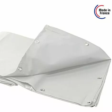 TECPLAST Bâche Tunnel Agricole 2x3 M Ignifugée M2 680TU2 Blanche - Qualité 15 Ans - Bâche étanche Anti-Chaleur - Made In France - Blanche 5 TECPLAST Bâche Tunnel Agricole 2x3 M Ignifugée M2 680TU2 Blanche - Qualité 15 Ans - Bâche étanche Anti-Chaleur - Made In France - Blanche – Image 5