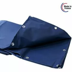 TECPLAST Bâche Agricole 2x3 M 680AG Bleue - Qualité 10 Ans - Bâche De Protection étanche Pour Matériel Agricole - Made In France - Bleue -Serre de jardin Boutique 23711562 5