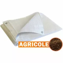 TECPLAST Bâche De Protection Agricole 170 G/m² - 4 X 3 M - Transparente - Petite Serre De Jardin - Bache Imperméable - Transparente Armée -Serre de jardin Boutique 23711658 4