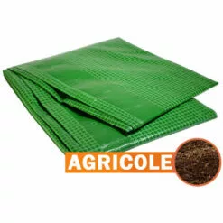 TECPLAST Bâche De Protection Agricole 170 G/m² - 4 X 6 M - Verte - Serre Tunnel - Petite Serre De Jardin - Bache Imperméable - Transparente Armée -Serre de jardin Boutique 23711663 5