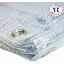 TECPLAST Bache De Protection Agricole 400 G/m² - 3.8 X 4 M - Bache Serre Transparente Armée - Baches Pvc - Bache Imperméable - Transparente Armée 8 TECPLAST Bache De Protection Agricole 400 G/m² - 3.8 X 4 M - Bache Serre Transparente Armée - Baches Pvc - Bache Imperméable - Transparente Armée -Serre de jardin Boutique 23711691 4