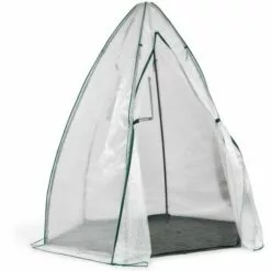 IDMARKET Serre D'hivernage Dôme 160 X 160 X 180 CM -Serre de jardin Boutique 24722032 3