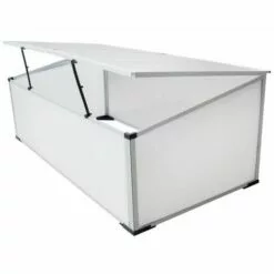 Hommoo Serre Froide A 2 Couvercles 110x55x41 Cm HDV26124