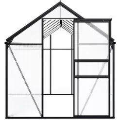 ASUPERMALL Serre Anthracite Aluminium 9,31 M² 7 ASUPERMALL Serre Anthracite Aluminium 9,31 M² -Serre de jardin Boutique 25977274 3